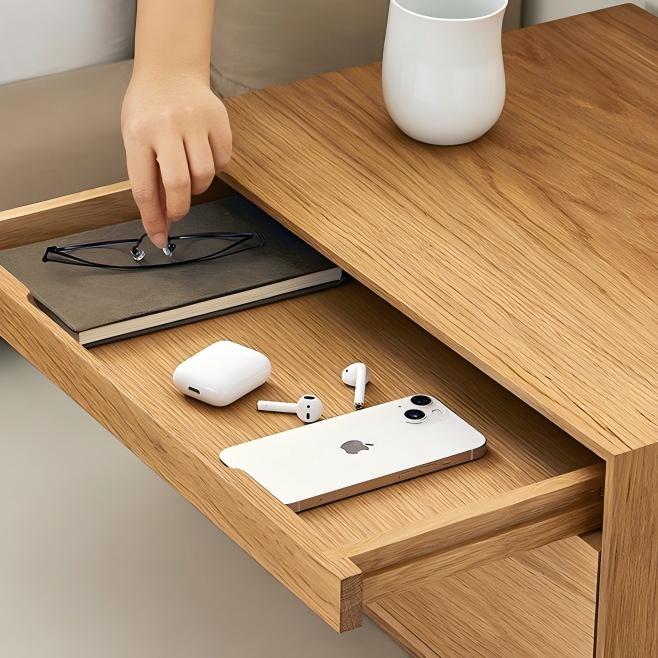 Table de chevet en bois Terra