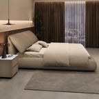 Lit en cuir Latte Bliss