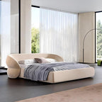 Lit de velours soufflé à l'avoine