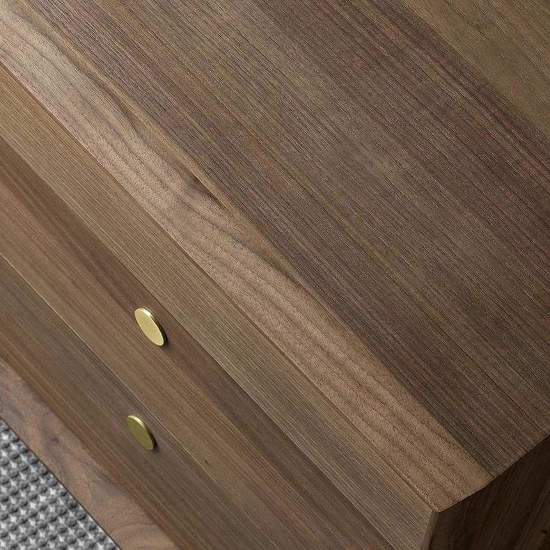 Table de chevet en racine de cèdre