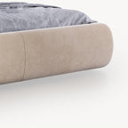 Lit de velours soufflé à l'avoine