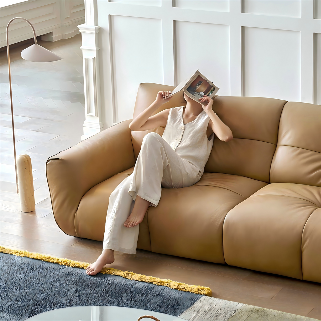 Canapé en cuir Cocoa Loaf