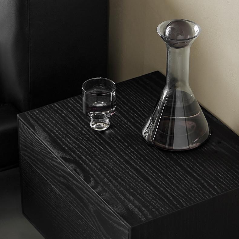 Table de chevet en bois Timber Trio