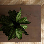 Buffet tissé en noyer foncé Arden