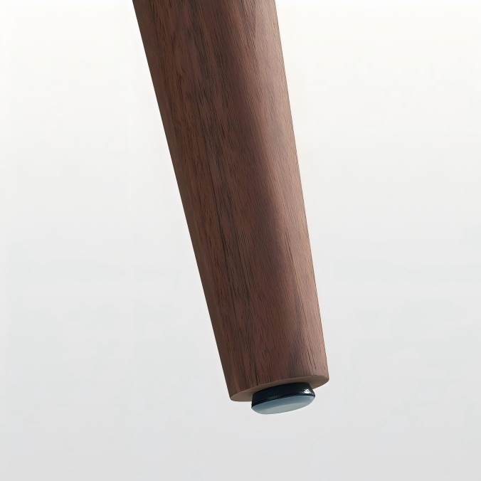 Lit en cuir crème truffe