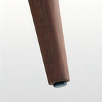 Lit en cuir crème truffe