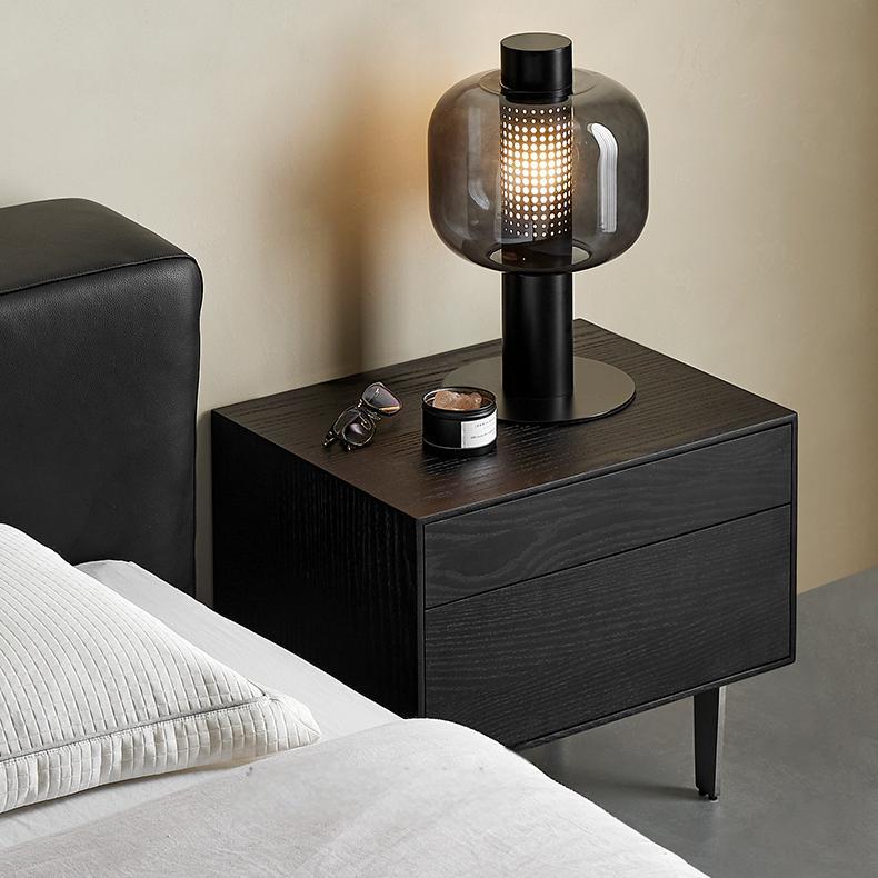 Table de chevet en bois Timber Trio