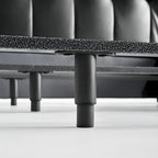 Lit en cuir Marshmallow