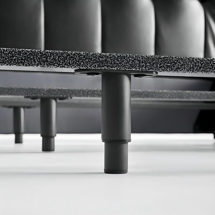 Lit en cuir Marshmallow