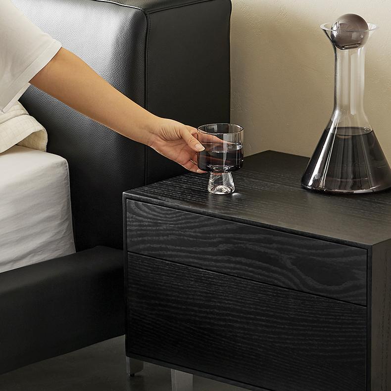 Table de chevet en bois Timber Trio