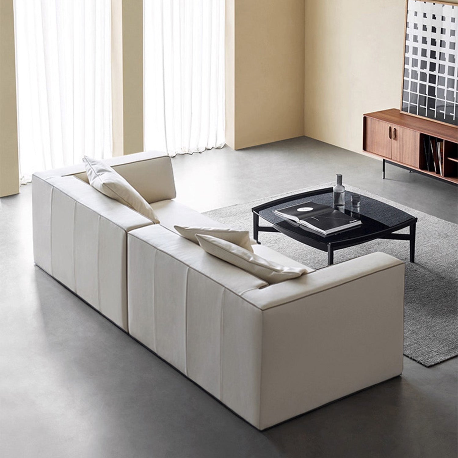 Canapé en cuir Mingle