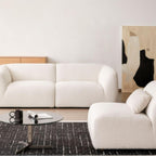 Canapé Boucle Crème Snuggle Cloud