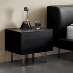 Table de chevet en bois Timber Trio