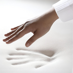 Lit en tissu doux Brioche