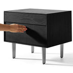 Table de chevet en bois Timber Trio