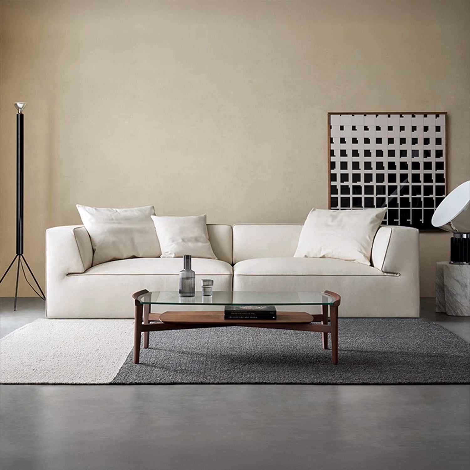 Canapé en cuir Mingle