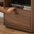 Table de chevet Breeze en noyer