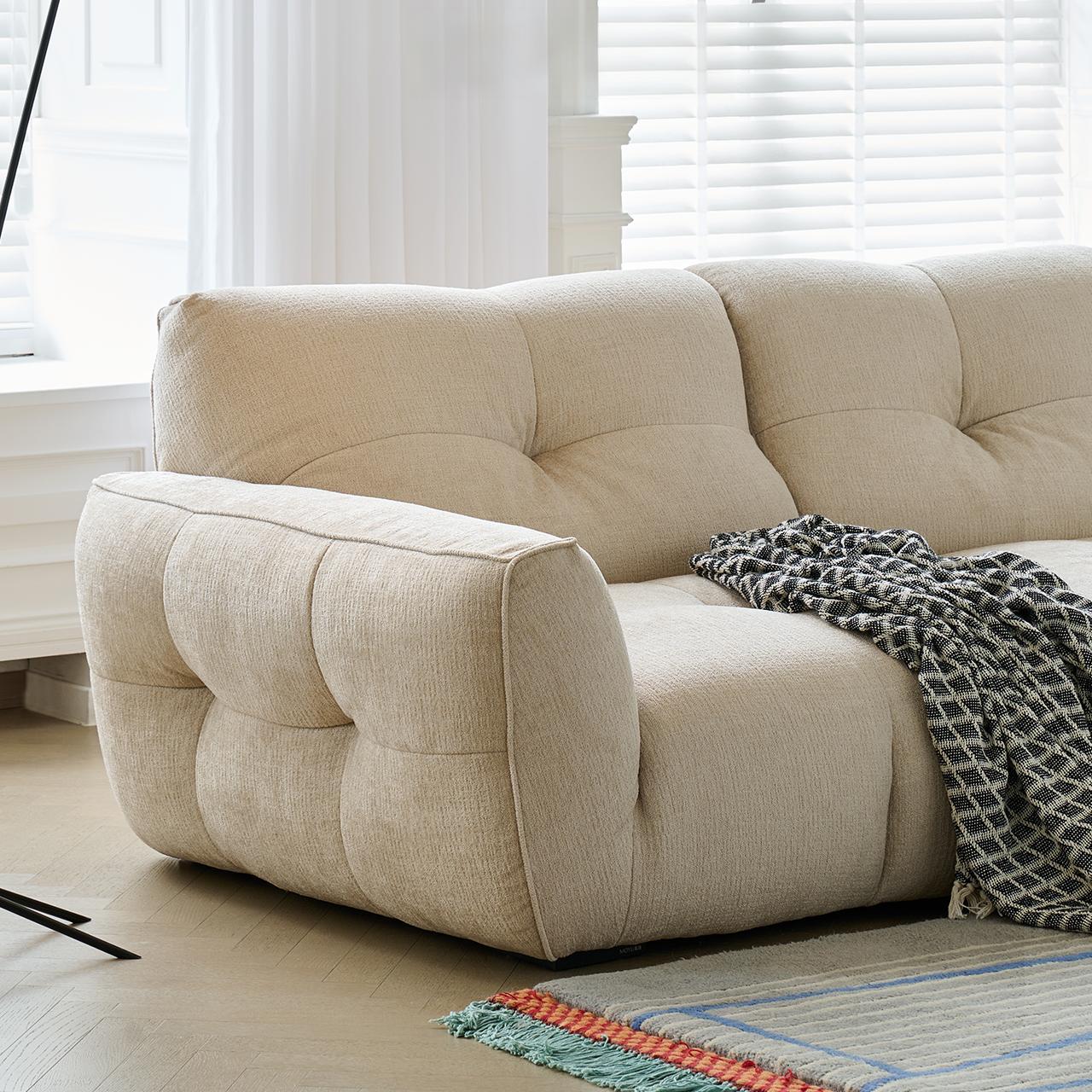 Canapé en tissu Cocoa Loaf