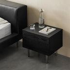 Table de chevet en bois Timber Trio