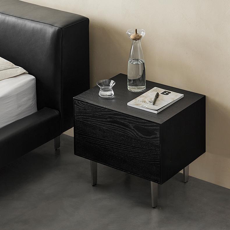 Table de chevet en bois Timber Trio