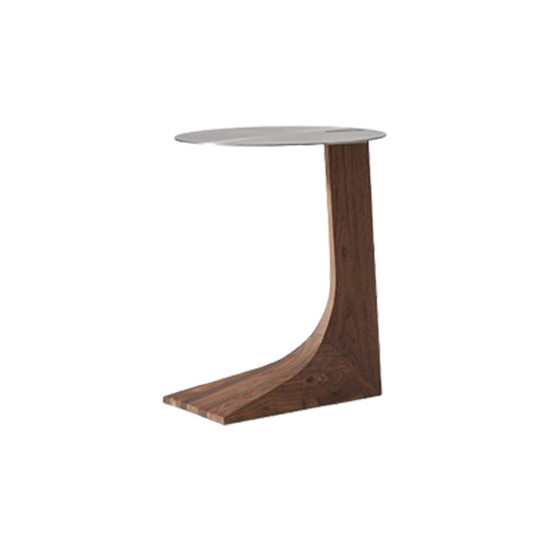 Table d'appoint ronde en acier inoxydable Sea Lion