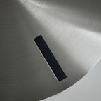 Table d'appoint ronde en acier inoxydable Sea Lion