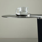 Table d'appoint ronde en acier inoxydable Sea Lion