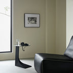 Table d'appoint ronde en acier inoxydable Sea Lion