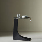 Table d'appoint ronde en acier inoxydable Sea Lion