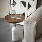 Table d'appoint en marbre de Nowra