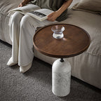 Table d'appoint en marbre de Nowra