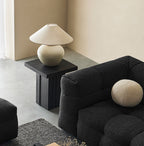 Table basse carrée en bois massif Modrest