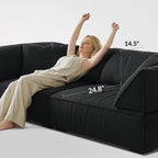 Canapé Brioche Soft Boucle