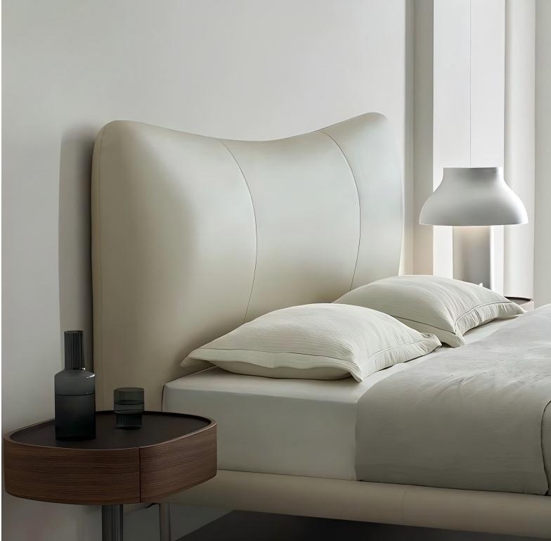 Lit en cuir Choco Swirl