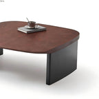 Table basse gigogne aux courbes douces