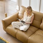 Canapé en cuir Cocoa Loaf