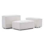 Fauteuil d'appoint modulaire blanc Freedom
