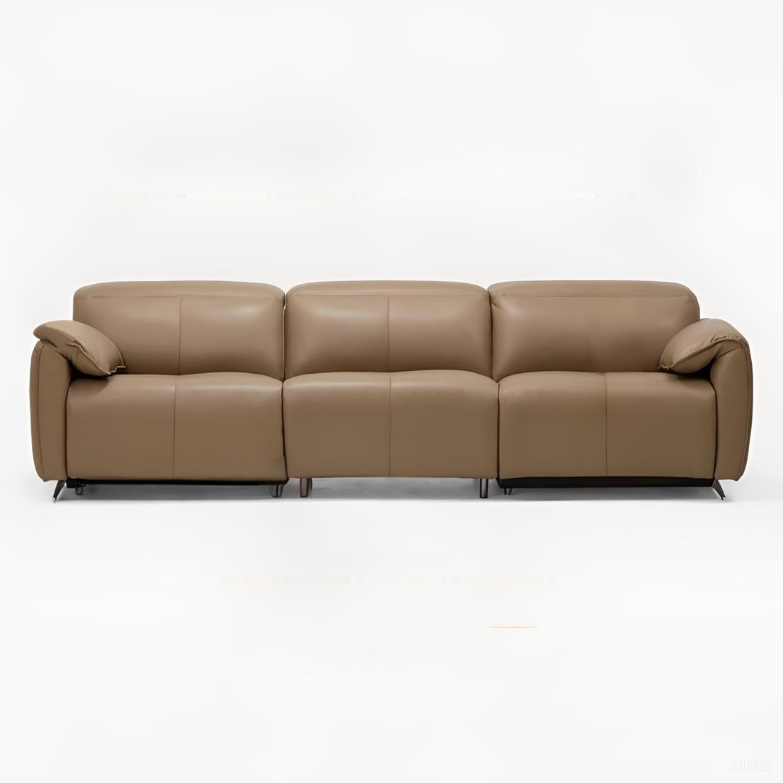 Canapé inclinable en cuir Armonia