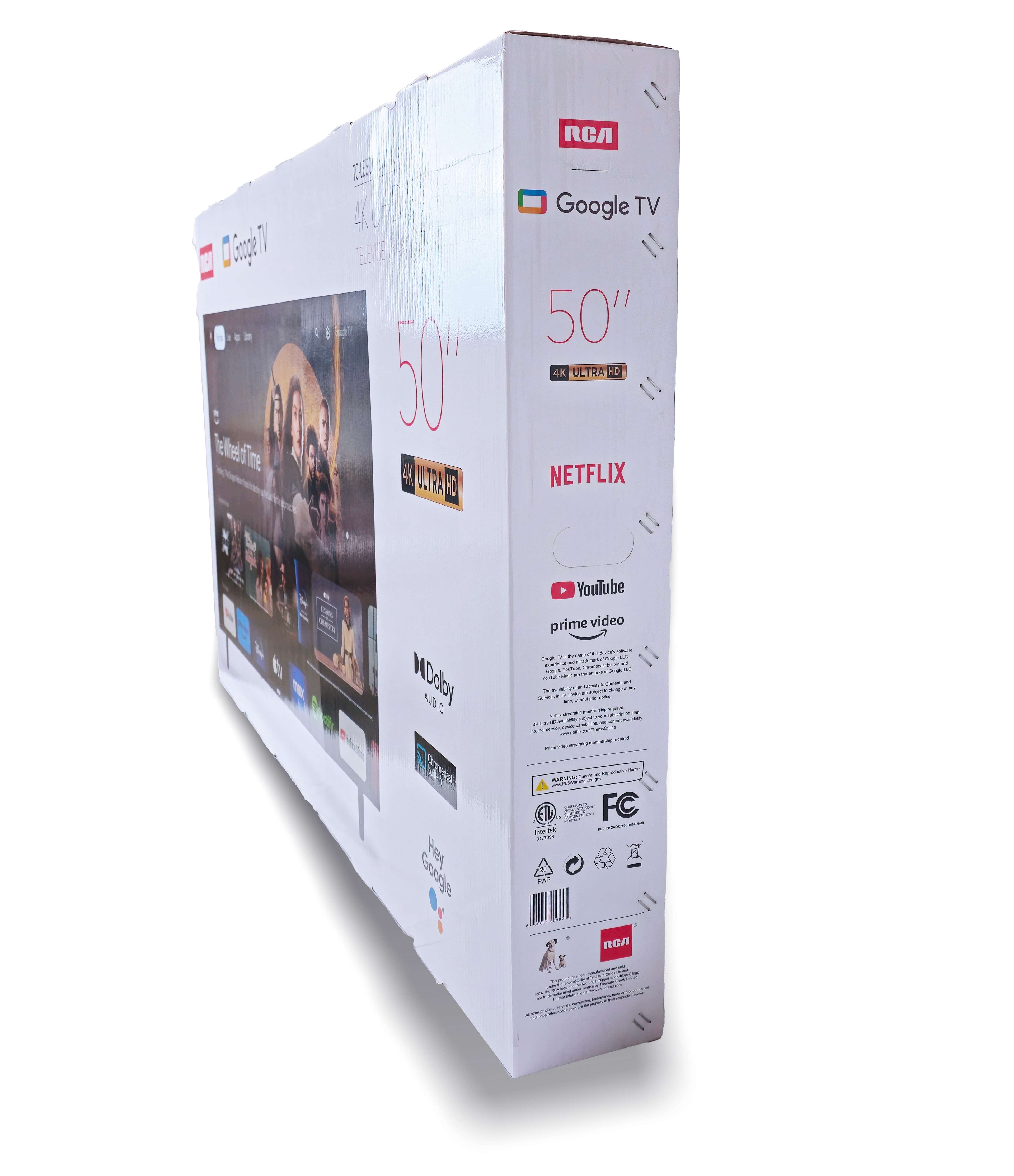 Téléviseur LED intelligent RCA 50 (4K) UHD (TC-LE50K-GO2401) Google TV