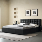 Lit en cuir Sugar Cube