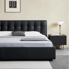 Lit en cuir Sugar Cube