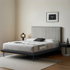 Lit en tissu à bords muffins