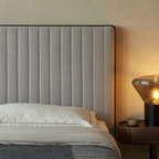 Lit en tissu à bords muffins